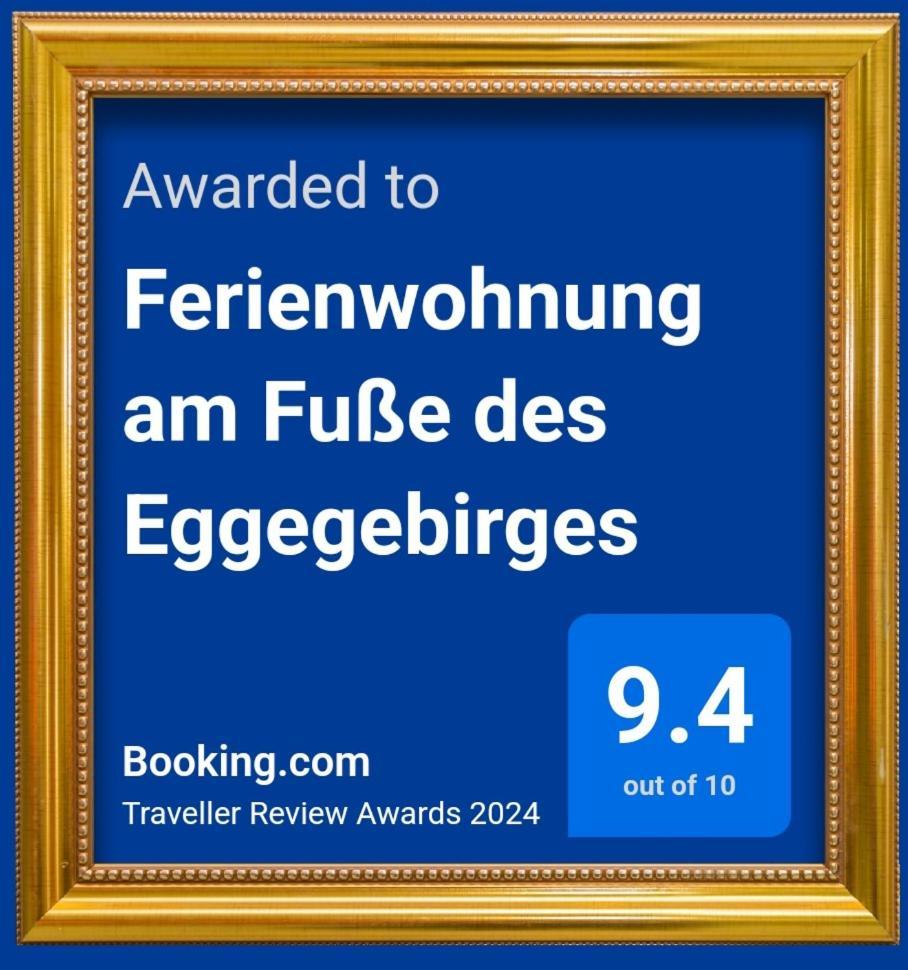 Ferienwohnung Am Fusse Des Eggegebirges Бад-Дрибург Экстерьер фото